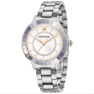 Swarovski Octea Lux Watch, Metal bracelet, Silver tone NWT
